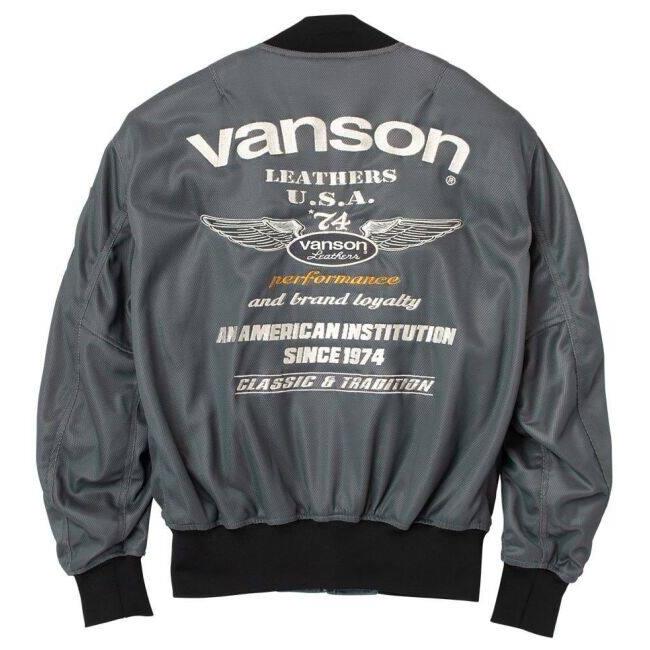 VANSON（バンソン） メッシュMA-1ジャケット サイズ：L メッシュ