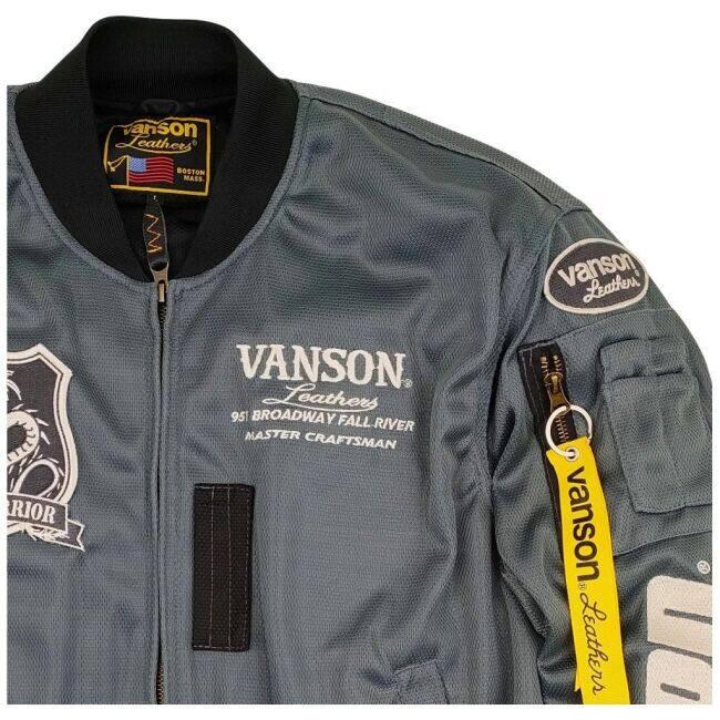 VANSON（バンソン） メッシュMA-1ジャケット サイズ：L メッシュ