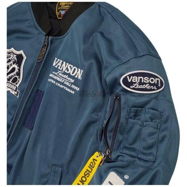 VANSON（バンソン） メッシュMA-1ジャケット サイズ：2XL メッシュ