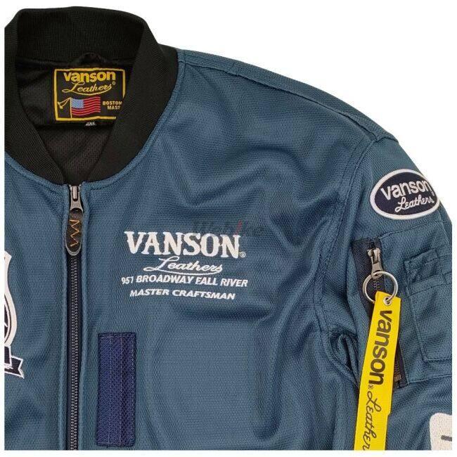 VANSON（バンソン） メッシュMA-1ジャケット サイズ：2XL メッシュ