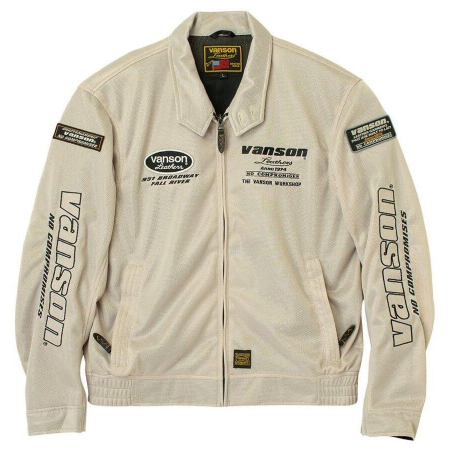 VANSON(バンソン) スウィングトップジャケットメッシュ VANSON（バンソン） メッシュスウィングトップジャケット サイズ：L
