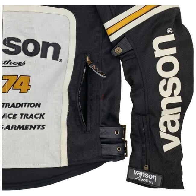 VANSON（バンソン） メッシュライダースジャケット サイズ：M メッシュ