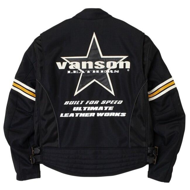 VANSON（バンソン） メッシュライダースジャケット サイズ：M メッシュ