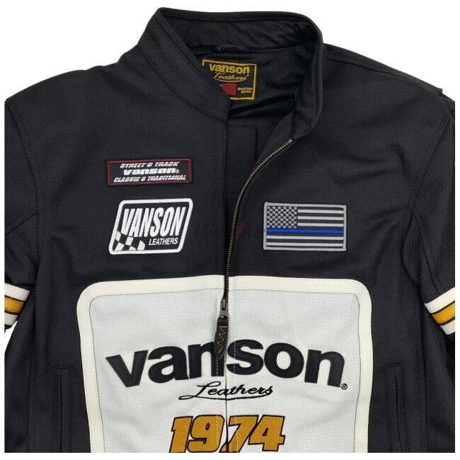 VANSON（バンソン） メッシュライダースジャケット サイズ：M メッシュ