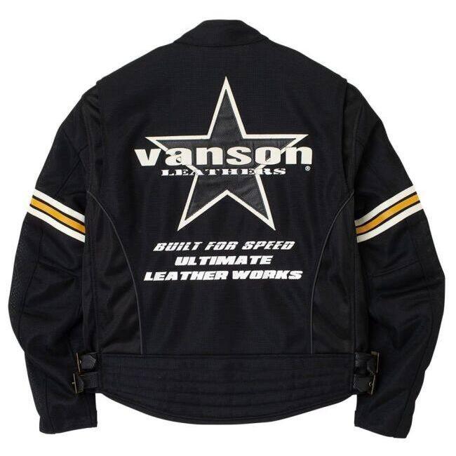 VANSON（バンソン） メッシュライダースジャケット サイズ：2XL