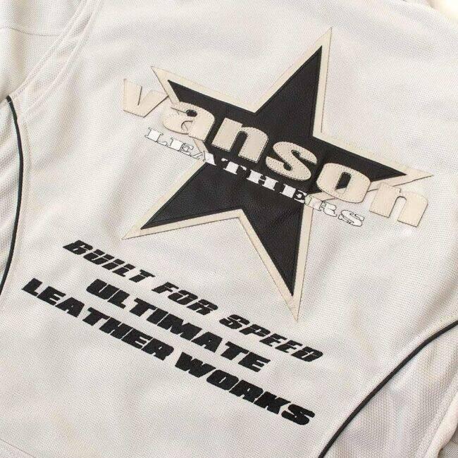 VANSON（バンソン） メッシュライダースジャケット サイズ：L メッシュ