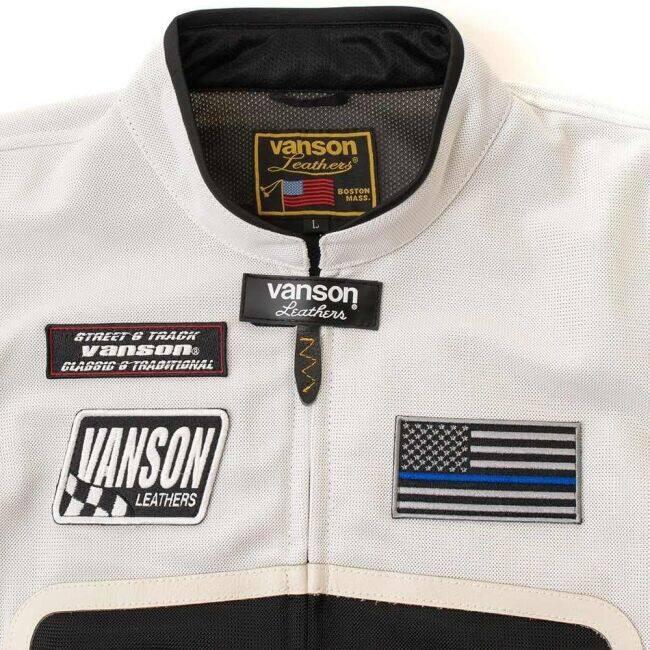 VANSON（バンソン） メッシュライダースジャケット サイズ：L メッシュ
