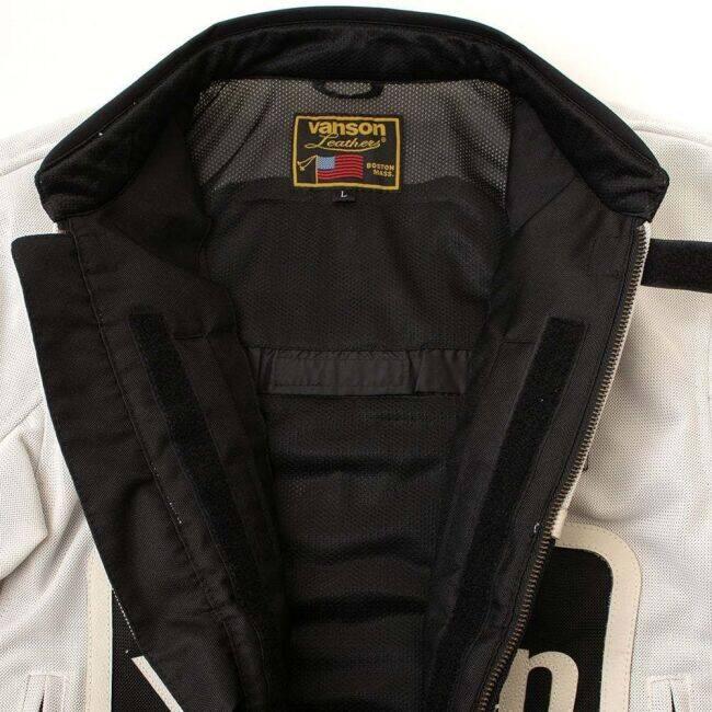 VANSON（バンソン） メッシュライダースジャケット サイズ：L メッシュ