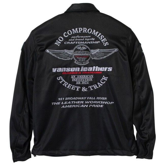 VANSON（バンソン） メッシュコーチジャケット サイズ：L メッシュ