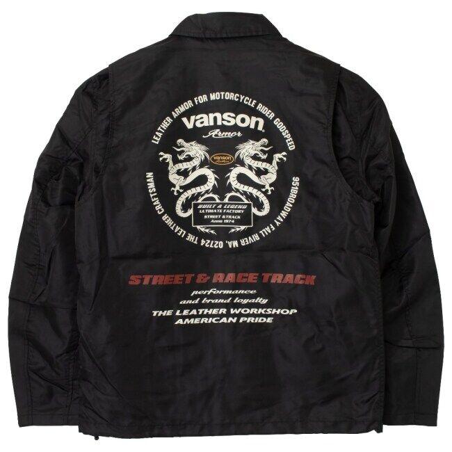 VANSON（バンソン） コーチジャケット サイズ：2XL カジュアル