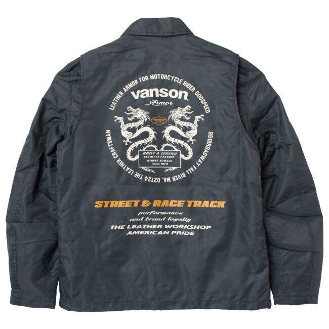 VANSON コーチジャケット　サイズ:M VANSON（バンソン） コーチジャケット サイズ：M カジュアルジャケット