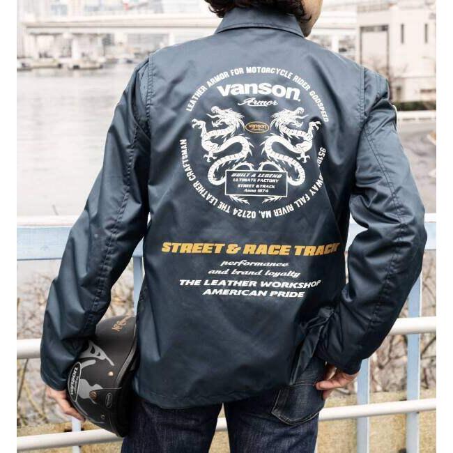 VANSON（バンソン） コーチジャケット サイズ：3XL カジュアル