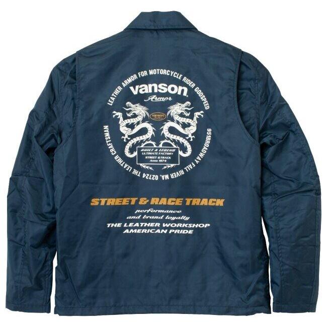 VANSON（バンソン） コーチジャケット サイズ：3XL カジュアル