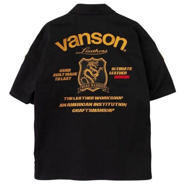 VANSON バンソン コットンワークシャツ サイズ：L ピットシャツ・ワークシャツ アパレルの画像