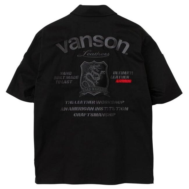 VANSON バンソン コットンワークシャツ サイズ：XL ピットシャツ・ワークシャツ アパレル_1