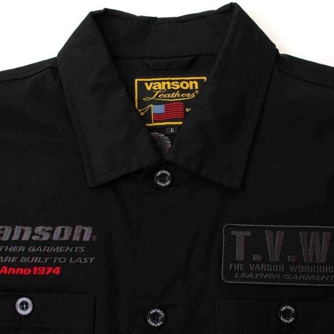 VANSON バンソン コットンワークシャツ サイズ：XL ピットシャツ・ワークシャツ アパレル_2