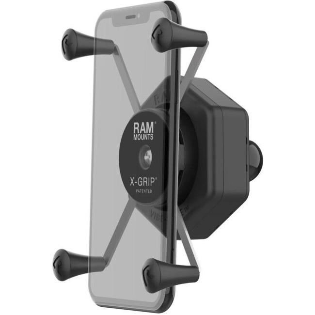 ラムマウント（Ram Mounts） 防振Xグリップ（M）スマホホルダー RAM MOUNTS（ラムマウント） 防振Xグリップ(M)スマホホルダー