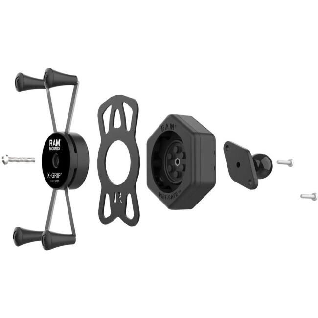 ラムマウント（Ram Mounts） 防振Xグリップ（M）スマホホルダー RAM MOUNTS（ラムマウント） 防振Xグリップ(M)スマホホルダー