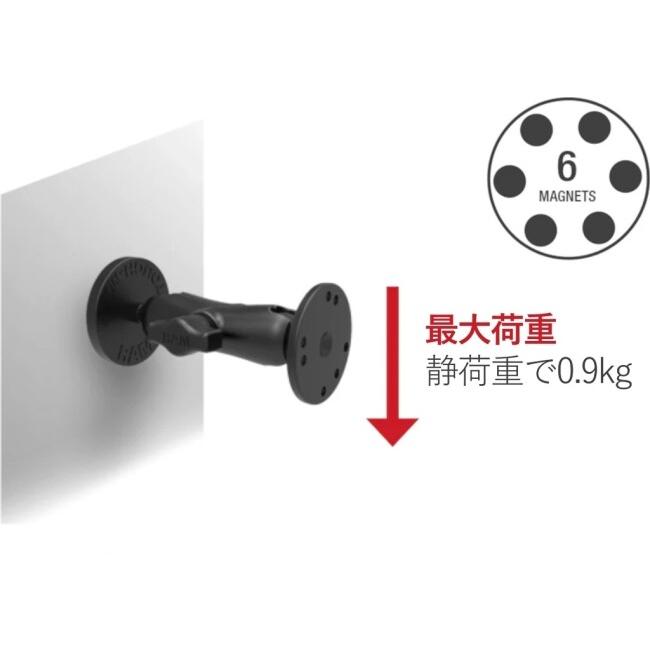 RAM MOUNTS ラムマウント タフマグネットベース 貼付スチールプレートセット その他各種電子機器マウント・オプション・補修部品 電子機器類 | RAM MOUNTS | 02
