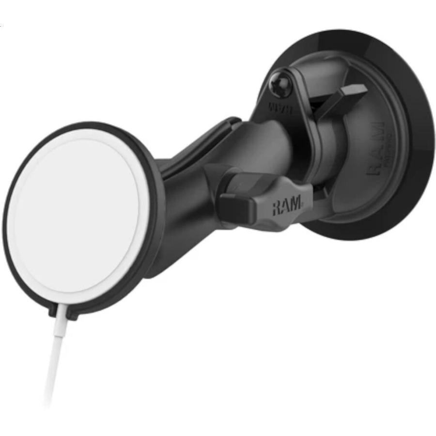 RAM MOUNTS ラムマウント MagSafeマウント 15Wのみ対応Ver.＆ツイストサクションベース スマートフォンホルダー・スマートフォンマウント 電子機器類 | RAM MOUNTS
