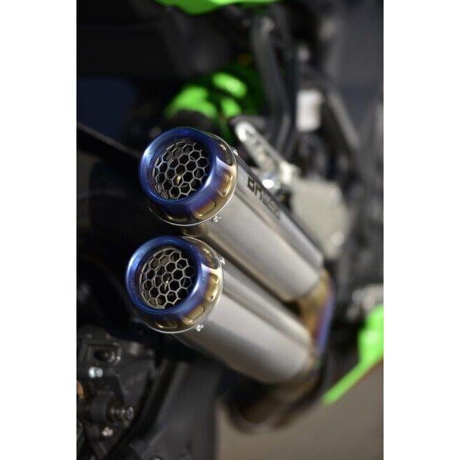 ZX4R ビームス マフラー スリップオン　beams ZX-4R】BEAMS (ビームス) スリップオン！ 車検対応でも100dbの威力