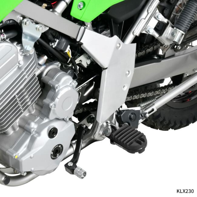 ZETA RACING ジータ レーシング アドベンチャーフットペグ KLX230 KLX230S シェルパ KLX230SM KLX230R S KAWASAKI カワサキ フットペグ ステップ 足回り_3