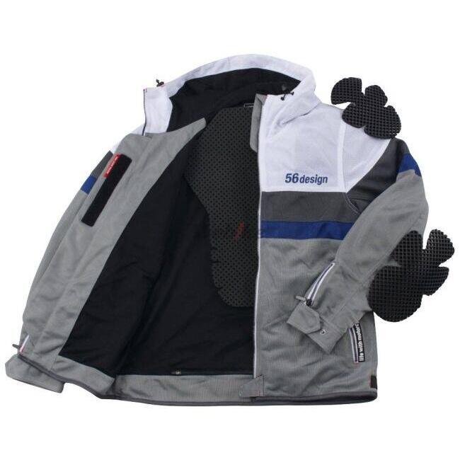 56design（56デザイン） RETRO BORDER MESH PARKA サイズ：M メッシュ