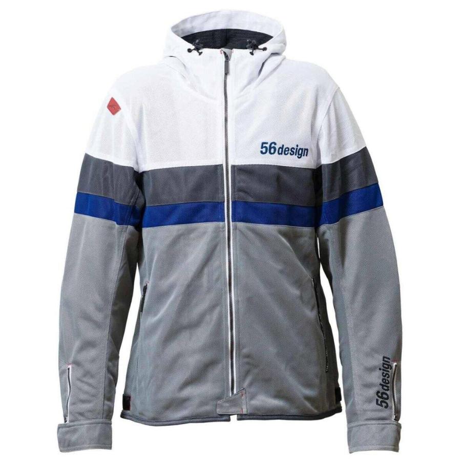 56design（56デザイン） RETRO BORDER MESH PARKA サイズ：L メッシュ