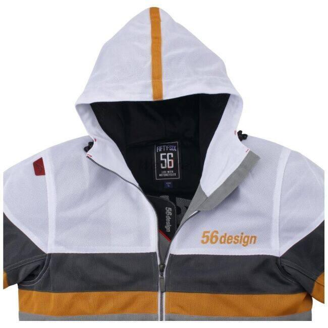 56design（56デザイン） RETRO BORDER MESH PARKA サイズ：L メッシュ
