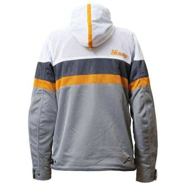 56design（56デザイン） RETRO BORDER MESH PARKA サイズ：L メッシュ