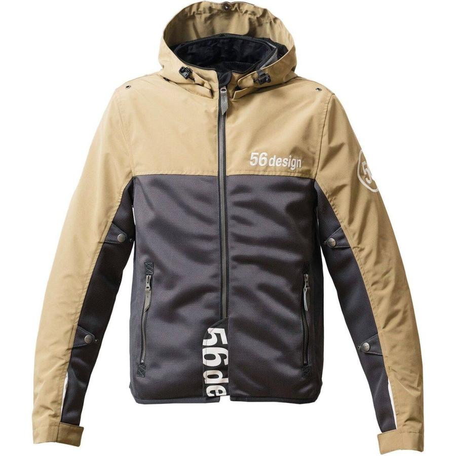 56デザインハーフメッシュジャケットHALF MESH PARKA EVO XL 56design（56デザイン） HALF MESH PARKA EVO 2 サイズ：XL メッシュ