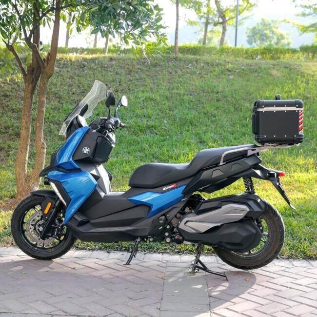 LOBOO ロブー TIBETシリーズ 36L トップケース プレート付(純正リアキャリア用) カラー：ブラック C400 X C400GT BMW トップケース・テールボックス