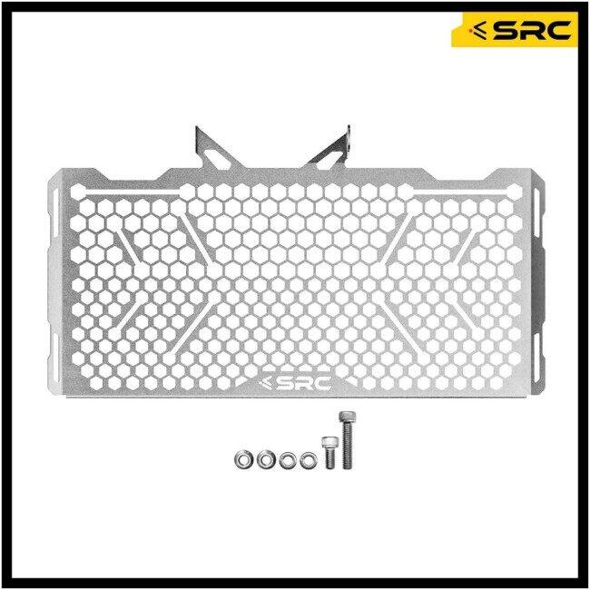 SRC エスアールシー RADIATOR GUARD FOR HONDA FORZA750 2025 COLOR：BLACK FORZA 750 ホンダ ラジエーターコアガード・オイルクーラーコアガード 冷却関連の画像