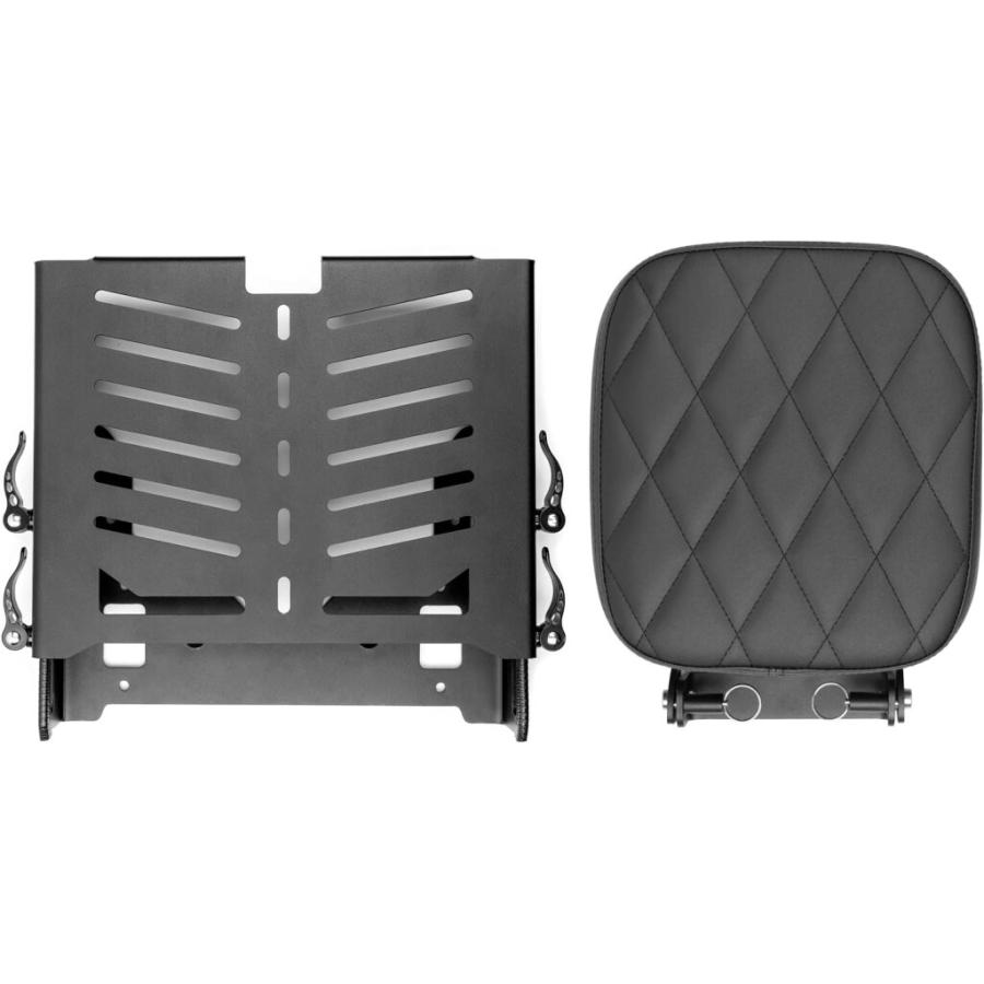 nextstage products ネクストステージプロダクツ 【セット商品】スライドキャリア 背もたれシート クロスステッチ仕様 カラー：ブラック HONDA ホンダ 外装 | ブランド登録なし