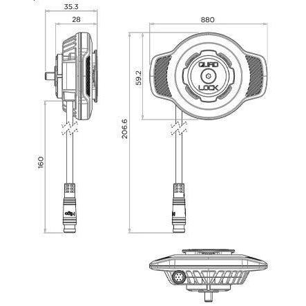 Quad Lock クアッドロック バイク用 | 防水・防塵 ワイヤレス充電ヘッド その他スマートフォングッズ 電子機器類 | QUAD LOCK | 09