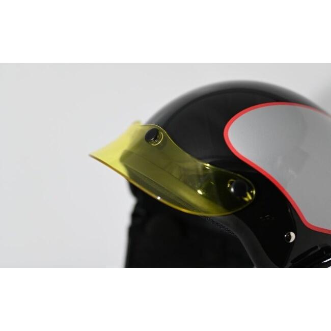 マルシン工業 マルシンコウギョウ WAVE VISOR [ウェーブバイザー] カラー：ホワイト 3点ボタン式 ヘルメットバイザー ヘルメット | ブランド登録なし | 11