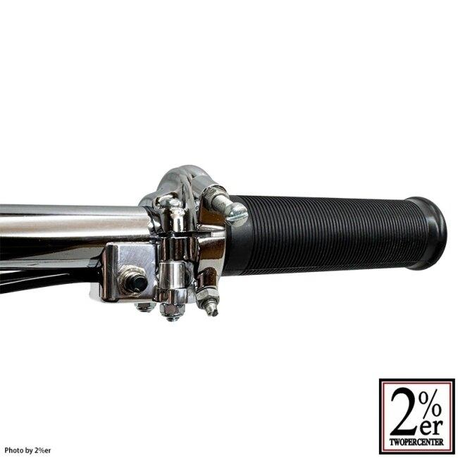 2%er ツーパーセンター Xミニスイッチ アマルタイプスロットル用 プッシュボタンタイプ 22.2mm (7/8in) ハンドルスイッチ・スイッチボックス ハンドルの画像