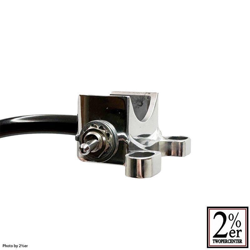 2%er ツーパーセンター Xミニスイッチ アマルタイプスロットル用 On-On レバータイプ 22.2mm (7/8in) ハンドルスイッチ・スイッチボックス ハンドル周辺パーツ | 2%er