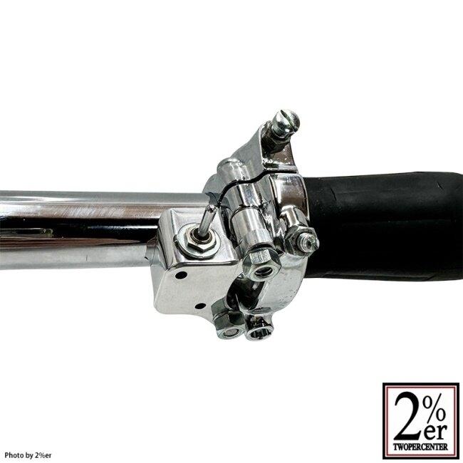 2%er ツーパーセンター Xミニスイッチ アマルタイプスロットル用 On-On レバータイプ 22.2mm (7/8in) ハンドルスイッチ・スイッチボックス ハンドル周辺パーツの画像