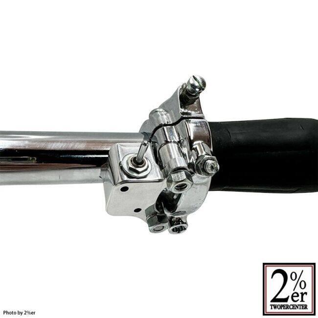 2%er ツーパーセンター Xミニスイッチ アマルタイプスロットル用 On-On レバータイプ 22.2mm (7/8in) ハンドルスイッチ・スイッチボックス ハンドル周辺パーツ | 2%er | 03