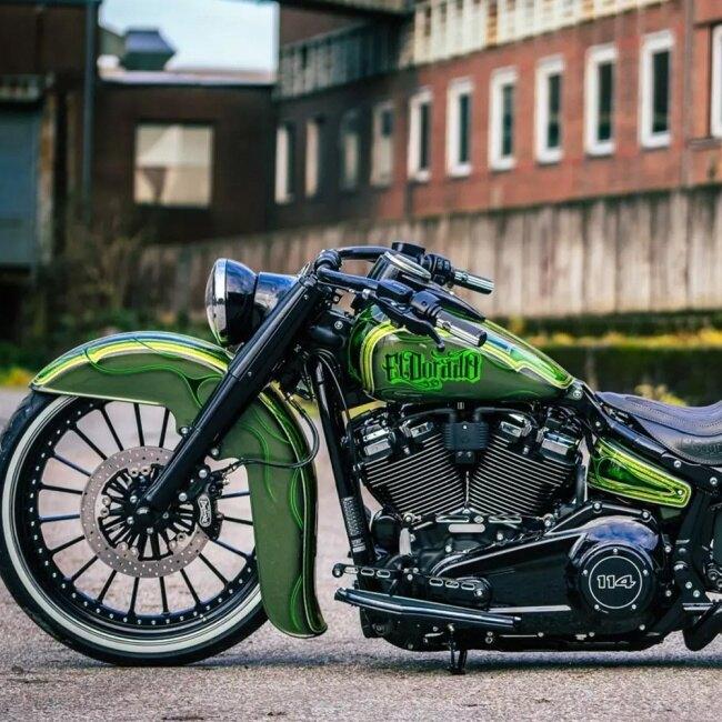 THUNDER BIKE サンダーバイク El Dorado ハンドルバー カラー：スチールロウ (50-74-140) ソフテイル HARLEY-DAVIDSON ハーレーダビッドソン ハンドル_3