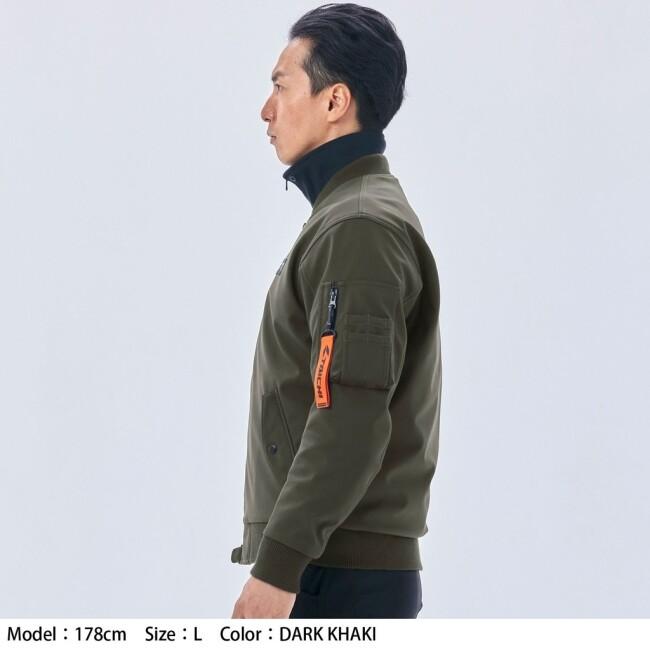 RS TAICHI アールエスタイチ RSJ734 ソフトシェル フライト ジャケット【クリアランスセール】 サイズ：M オールシーズンジャケット ジャケット アパレル | ブランド登録なし | 05