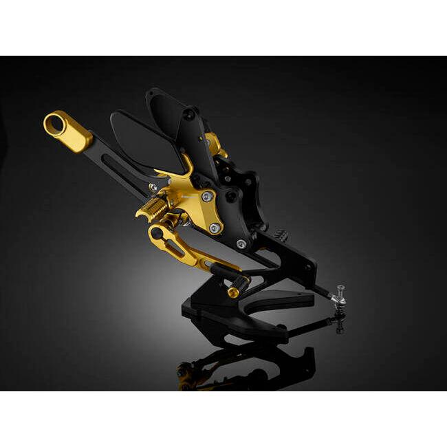 BIKERS バイカーズ Rear Set YZF R15 (2017-2022) / NEW CONNECTED COLOR：Light Gold YAMAHA ヤマハ バックステップ ステップ 足回り_1