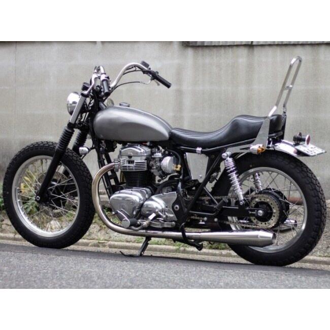 ベー様モーターロックw400.650.800ローダウンスタンド、サスセット未使用 Motor Rock モーターロック ショートサイドスタンド タイプ：ブラック