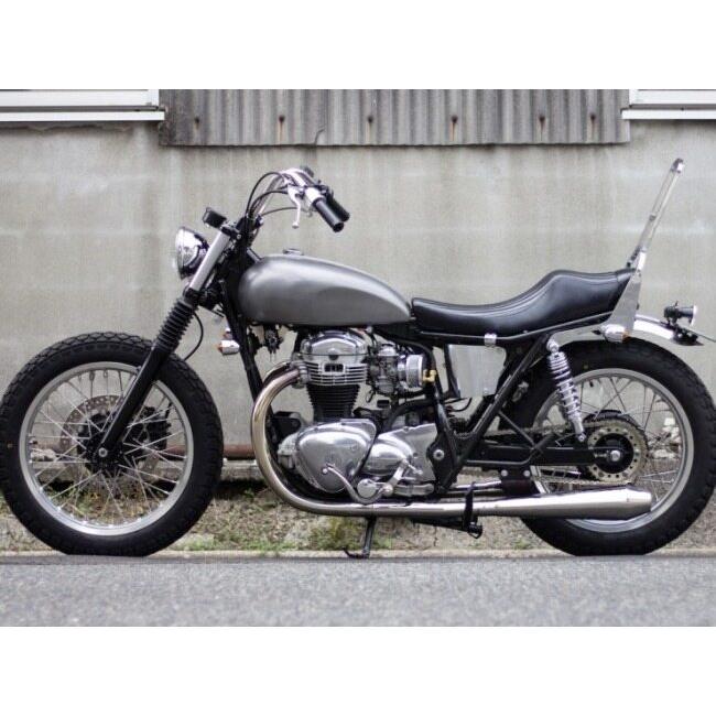 Motor Rock モーターロック ショートサイドスタンド タイプ：クローム