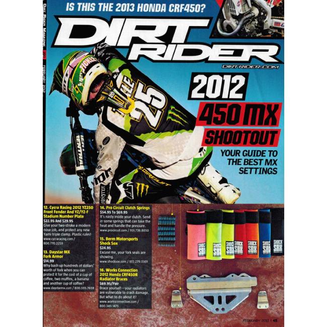 Shock Sox ショックソックス フロントショックソックス オリジナル ダート ビンテージモトクロス 正立フォーク用 フォークガード 外装 | ブランド登録なし | 13