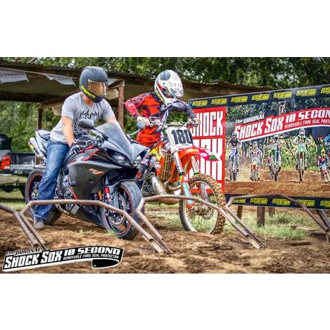 Shock Sox ショックソックス フロントショックソックス オリジナル ダート ビンテージモトクロス 正立フォーク用 フォークガード 外装 | ブランド登録なし | 08