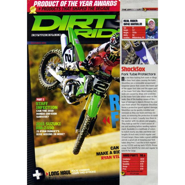 Shock Sox ショックソックス フロントショックソックス オリジナル ダート ビンテージモトクロス 正立フォーク用 フォークガード 外装 | ブランド登録なし | 09