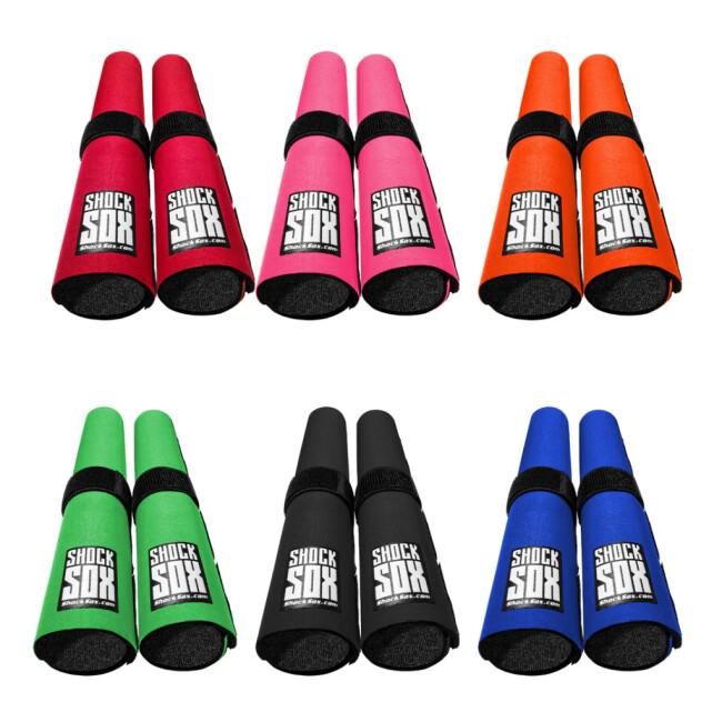 Shock Sox ショックソックス フロントショックソックス ロング 正立倒立フォーク共用 13インチ カラー：オレンジ フォークガード 外装 | ブランド登録なし | 02