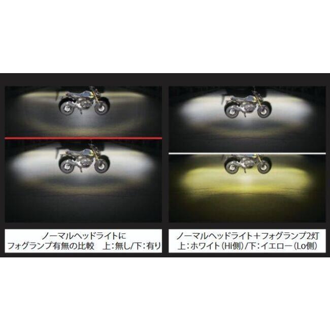 SP武川 SPタケガワ LEDスモールフォグランプキット(カットライン/2色)(2個入)/ADV160(KF54) ADV160 HONDA ホンダ フォグランプ 灯火類 電装系